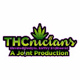 9 THCNICIANS ELEVATED DESIGNS, EARTHLY ENGINEERED A JOINT PRODUCTION logo