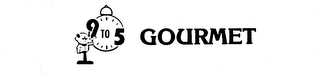 9 TO 5 GOURMET logo