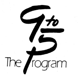 9 TO 5 THE PROGRAM logo
