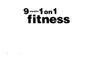 9 WEEKS 1 ON 1 FITNESS logo