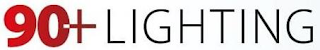 90+ LIGHTING logo