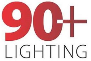 90+ LIGHTING logo