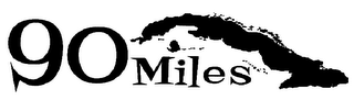 90 MILES logo