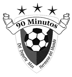 90 MINUTOS DEL DEPORTE MAS HERMOSO DEL MUNDO logo
