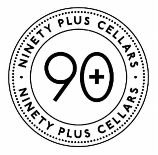 90+ • NINETY PLUS CELLARS • NINETY PLUS CELLARS logo