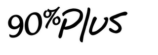 90 % PLUS logo