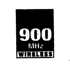 900 MHZ WIRELESS logo