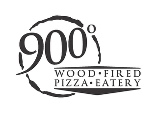 900° WOOD FIRED PIZZA EATERY logo