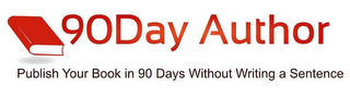 90DAY AUTHOR PUBLISH YOUR BOOK IN 90 DAYS WITHOUT WRITING A SENTENCE logo