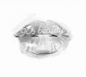 90S BEAUTY MIKA W. logo