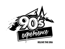 90'S EXPERIENCE RELIVE THE ERA logo