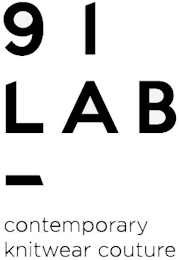91 LAB CONTEMPORARY KNITWEAR COUTURE logo
