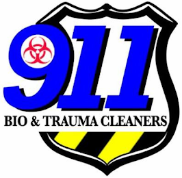 911 BIO & TRAUMA CLEANERS logo