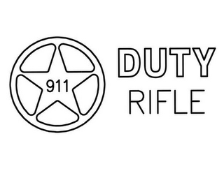 911 DUTY RIFLE logo
