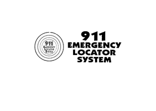 911 EMERGENCY LOCATOR SYSTEM logo
