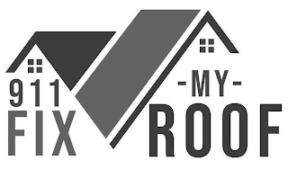 911 FIX MY ROOF logo