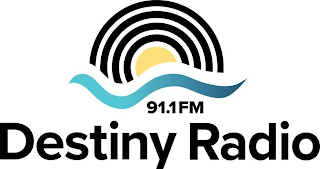 91.1 FM DESTINY RADIO logo