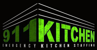 911 KITCHEN EMERGENCY KITCHEN STAFFING logo