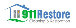 911 RESTORE CLEANING & RESTORATION logo