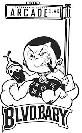 916 SACRAMENTO COUNTY ARCADE BLVD BLVD.BABY SS logo