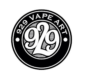929 929 VAPE ART logo