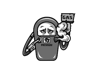 93 PREMIUM GAS logo