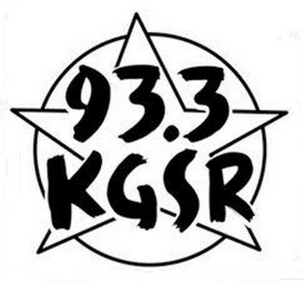 93.3 KGSR logo