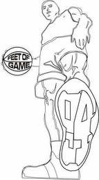 94 FEET OF GAME logo