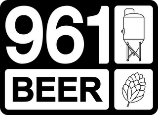 961 BEER logo