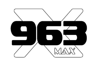 963 MAX X logo