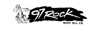 97 ROCK WGRF 96.9-FM logo