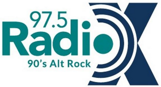 97.5 RADIOX 90'S ALT ROCK logo