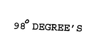 98 DEGREE'S logo