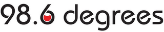 98.6 DEGREES logo