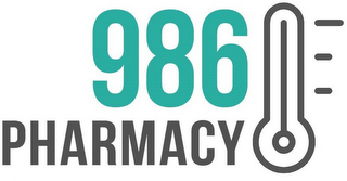 986 PHARMACY logo