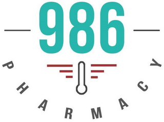 986 PHARMACY logo
