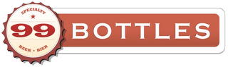 99 BOTTLES SPECIALTY BEER · BIER logo