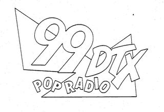99 DTX POP RADIO logo
