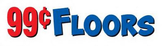 99¢ FLOORS logo
