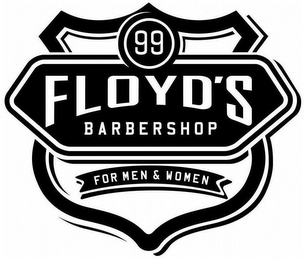 99 FLOYD'S BARBERSHOP FOR MEN & WOMEN logo