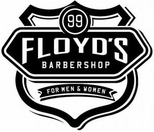 99 FLOYD'S BARBERSHOP FOR MEN & WOMEN logo