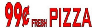 99¢ FRESH PIZZA logo