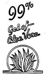 99% GEL OF ALOE VERA logo