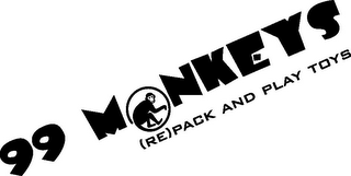 99 MONKEYS (RE)PACK AND PLAY TOYS logo