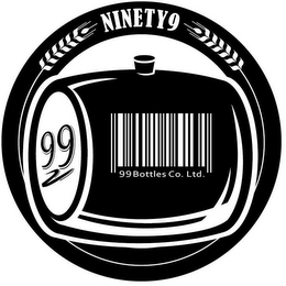 99 NINETY9 99 BOTTLES CO. LTD. logo