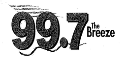 99.7 THE BREEZE logo