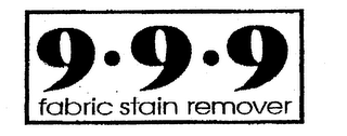 999 FABRIC STAIN REMOVER logo