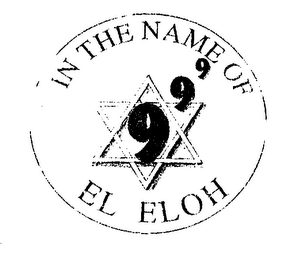 999 IN THE NAME OF EL ELOH logo