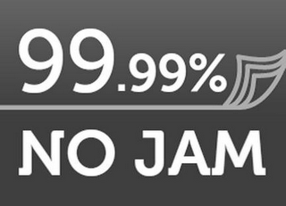 99.99% NO JAM logo