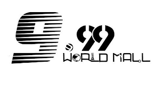 9.99WORLD MALL logo